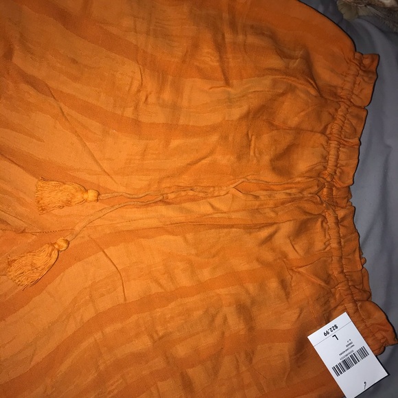 Orange flared pants - Picture 2 of 3